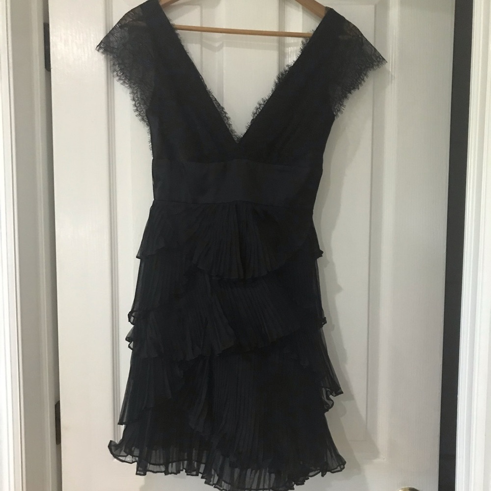 BCBGMAXAZRIA NWOT Size XS exquisite black dress
